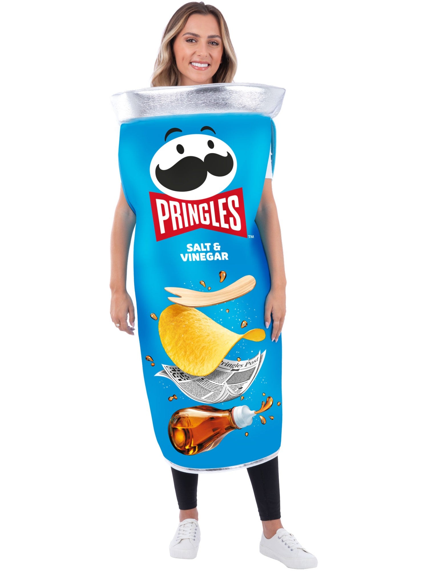 Pringles® Salt & Vinegar Can Costume